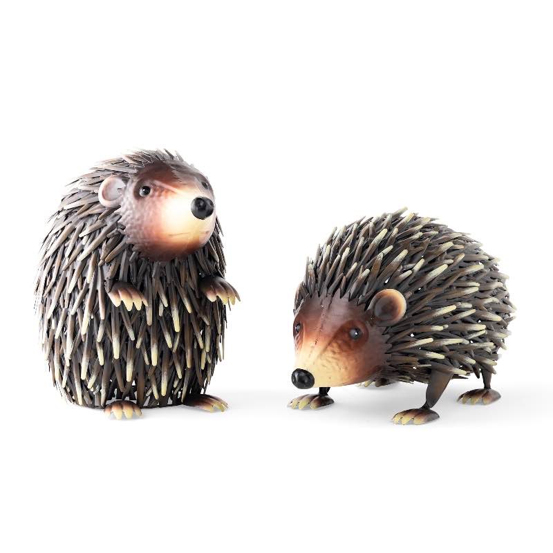 Hedgehog Statues, Set of 2