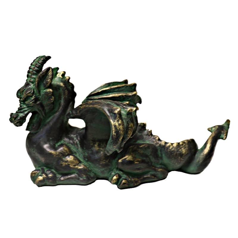 Iron Dragon Sculpture