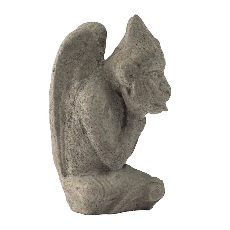 Gargoyle Cast Stone Statue with Tongue Out