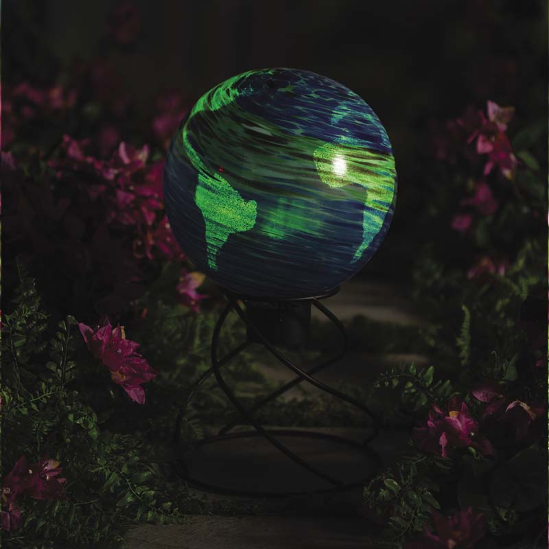Earth Glowing Gazing Ball (10