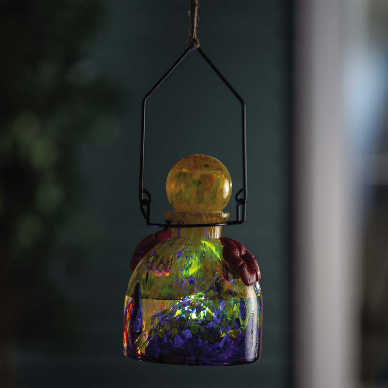 Glowing Bell Hummingbird Feeder