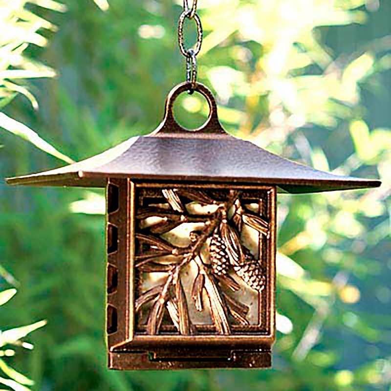 Pinecone Suet Feeder - Bronze