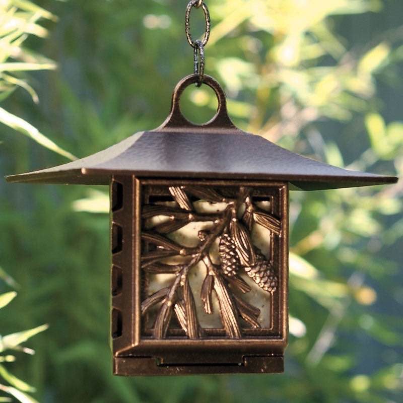 Pinecone Suet Feeder - Verdigris