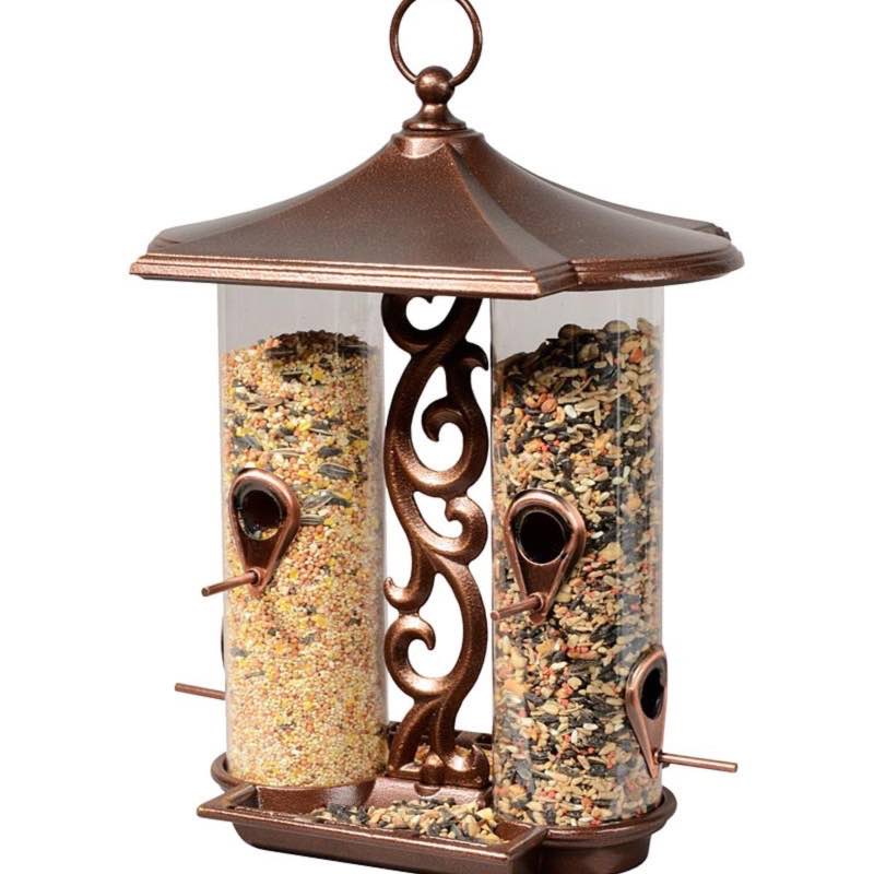 TWIN TUBE BIRDFEEDER