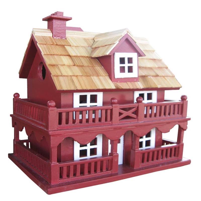 Red Cottage Birdhouse