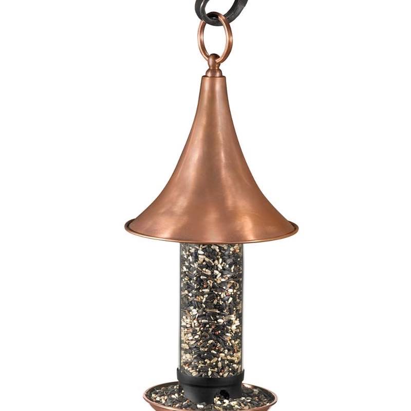 Castella Copper Bird Feeder