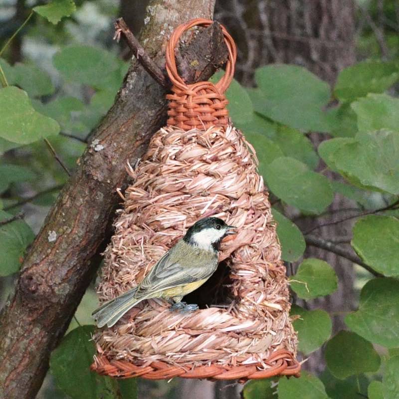 Hanging Hive-Style Roosting Pocket Birdhouse