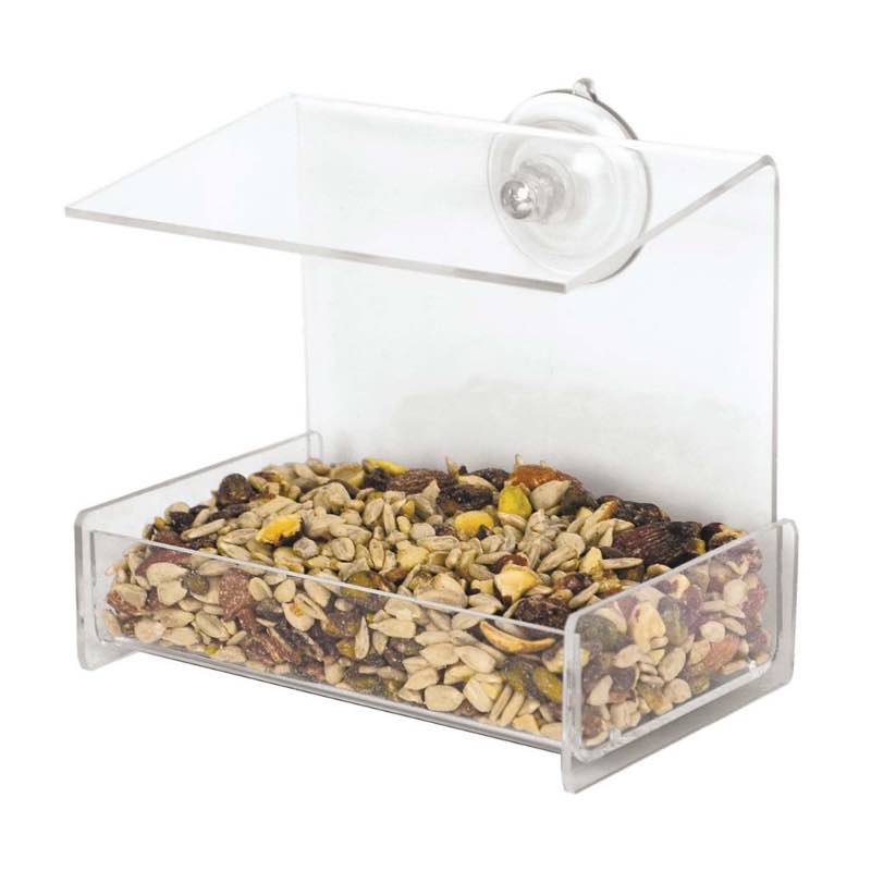 Clear View Mini Window Bird Feeder