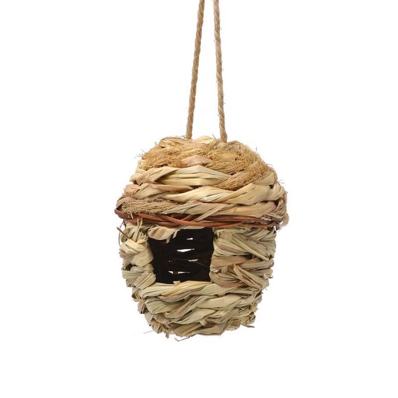 Nesting Birdhouse with Natural Material