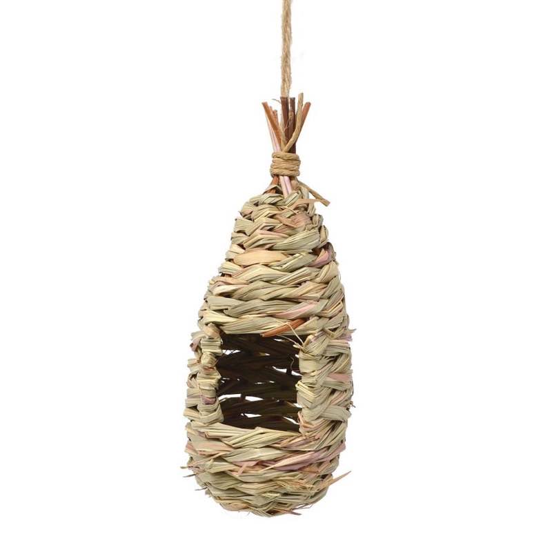 Reed Grass Hanging Birdhouse