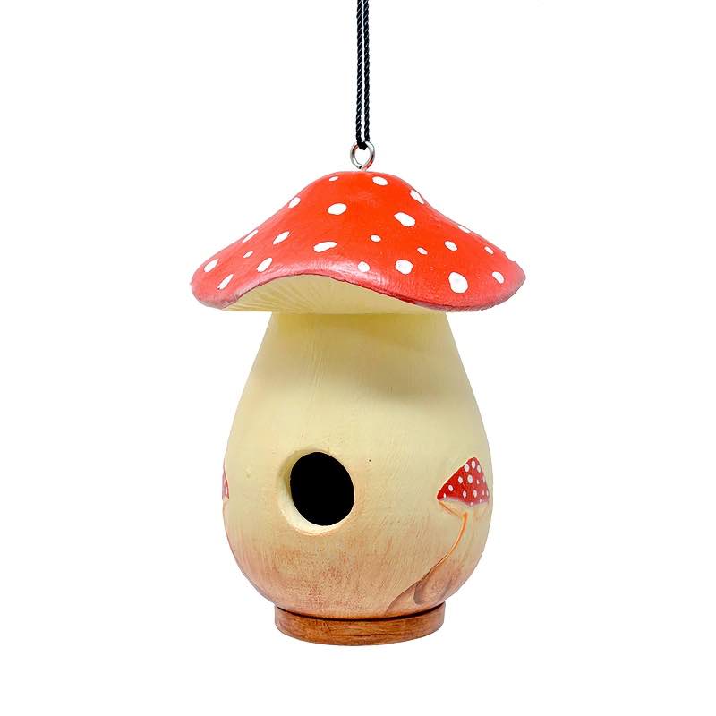 Toadstool Birdhouse