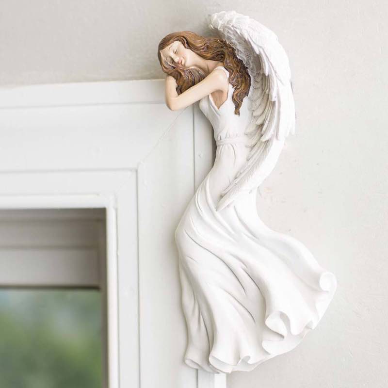 Door Corner Holiday Angels, Set of 2