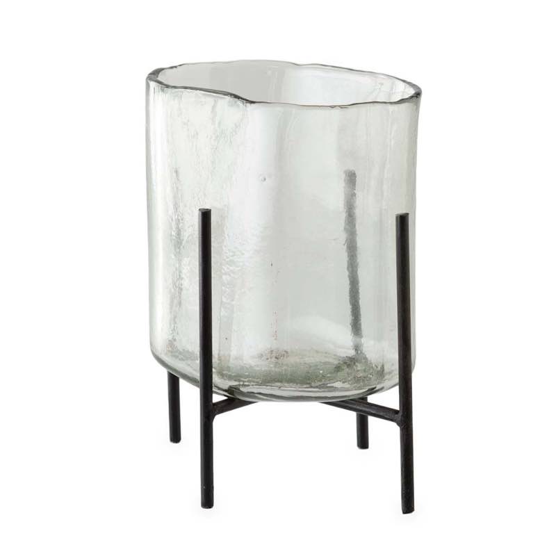 SM OVAL GLASS STAND