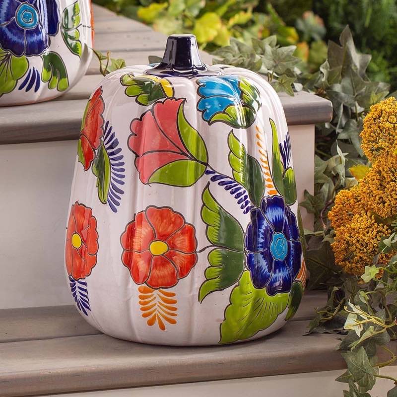 Talavera Pottery Pumpkin