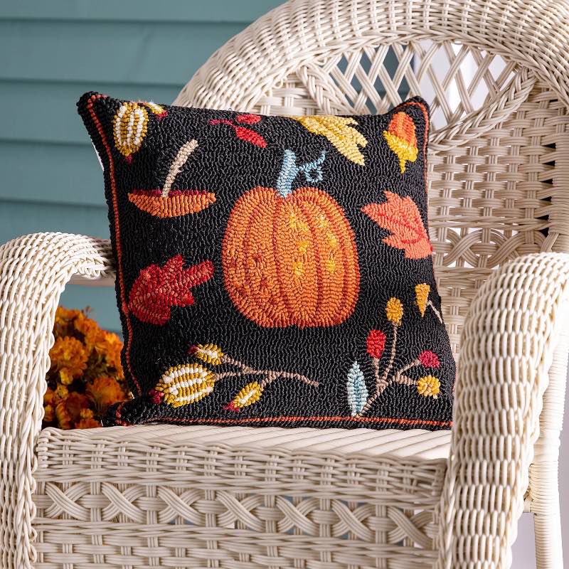 Festive Fall Polypropylene Accent Pillow