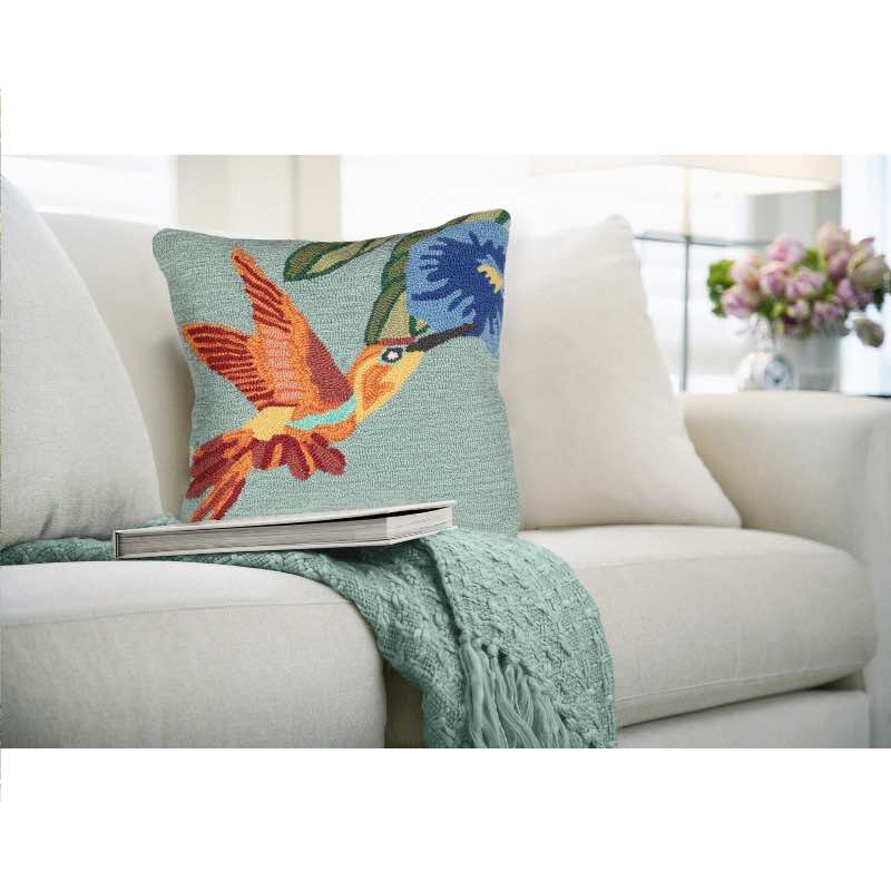 Humminngbird Indoor/Outdoor Pillow