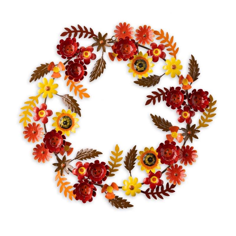 Autumn Flower Wreath