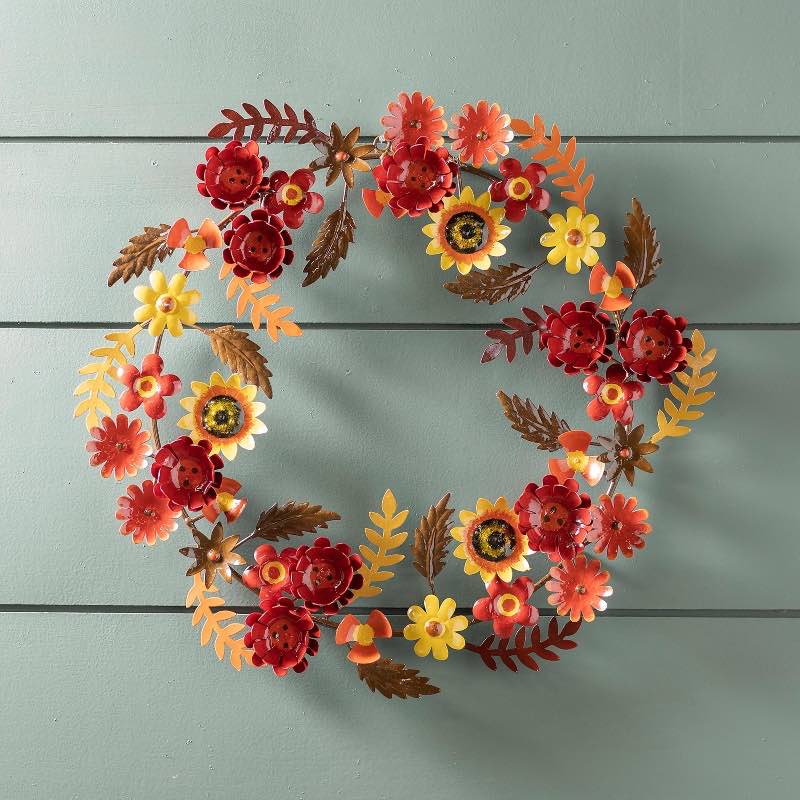 Autumn Flower Wreath