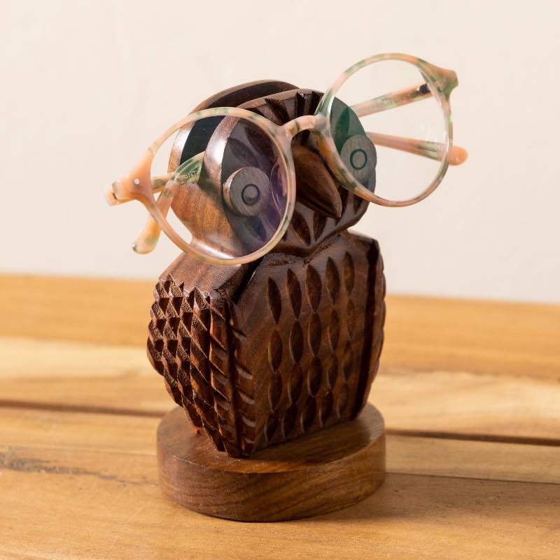 OWL EYEGLASS HOLDER