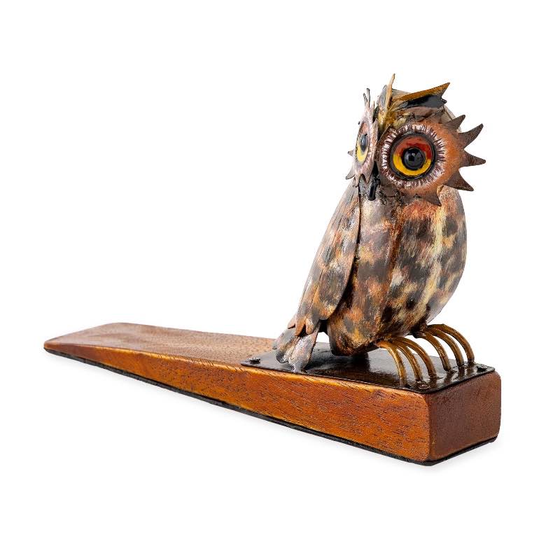 Handcrafted Owl Door Stopper