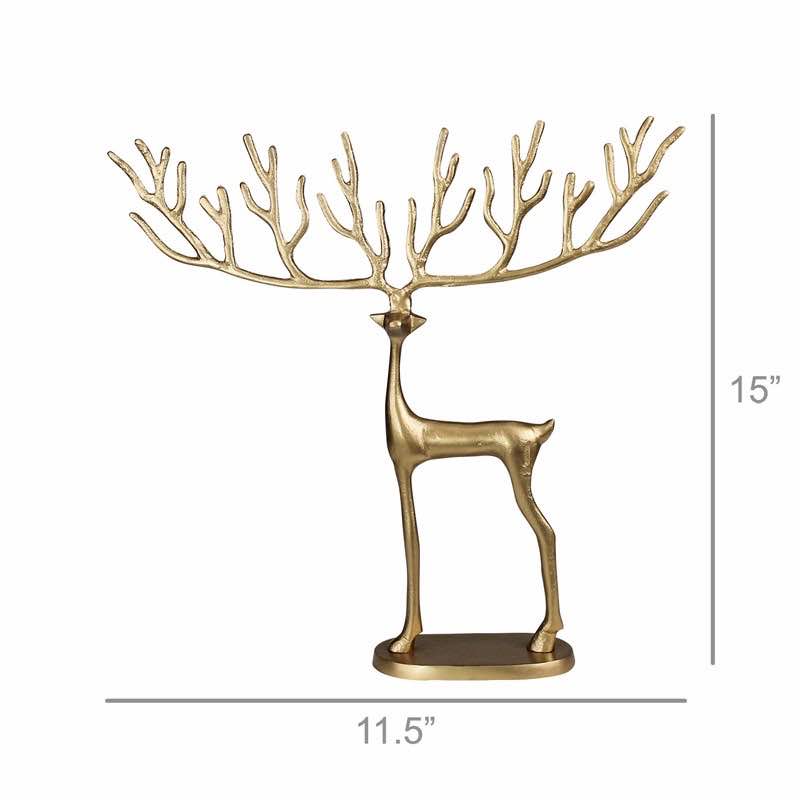 Bergan Brass Reindeer (small)