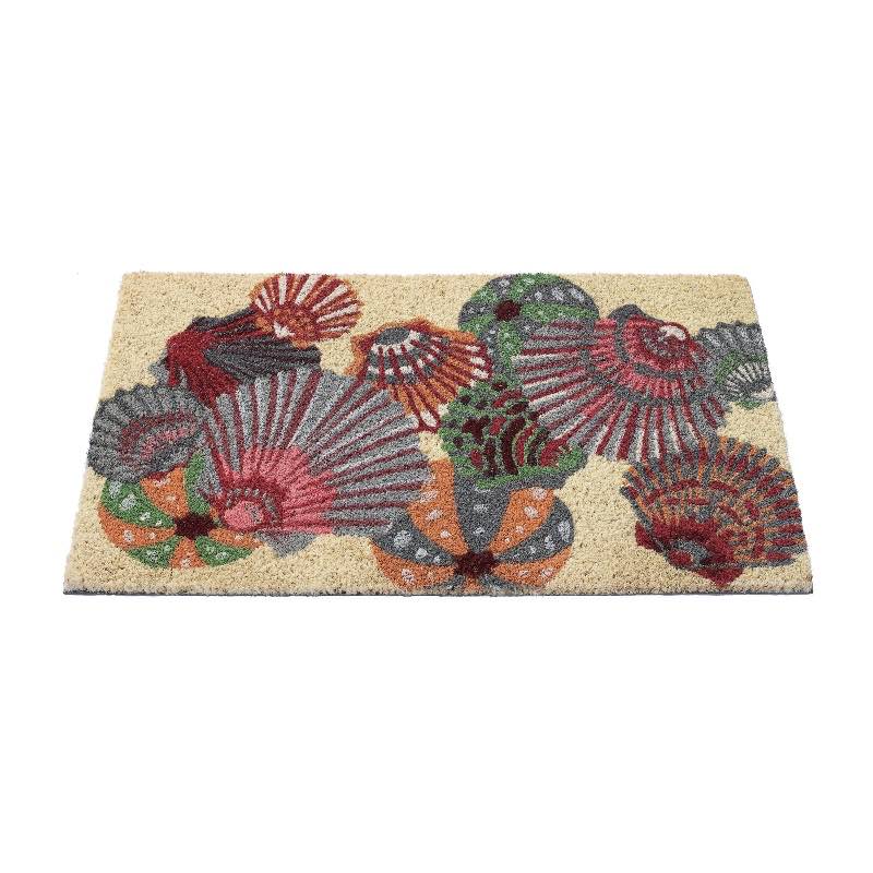 Shells and Sand Coir Doormat