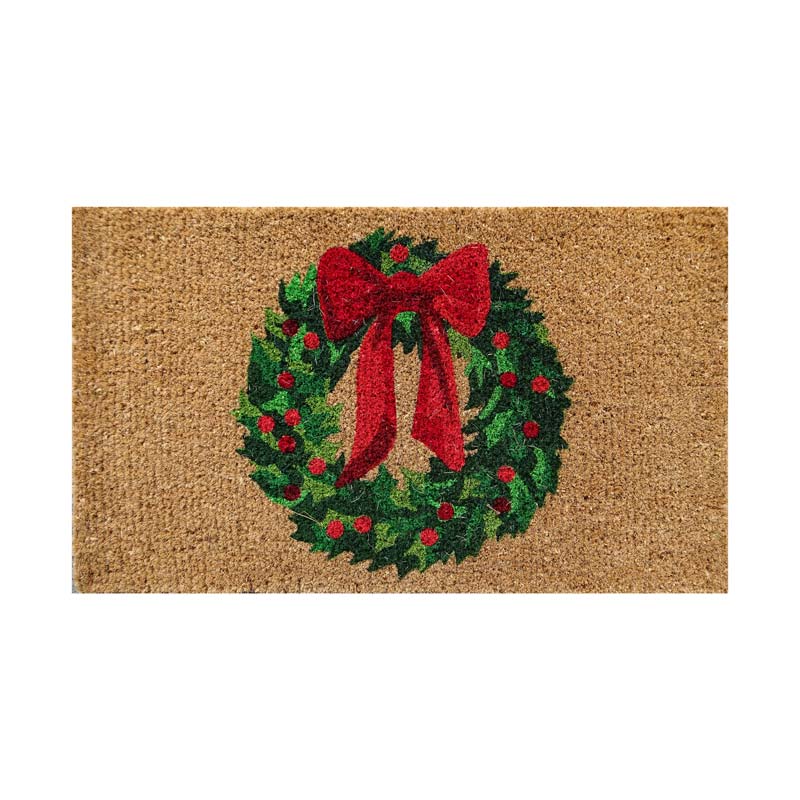 Wreath Coir Mat