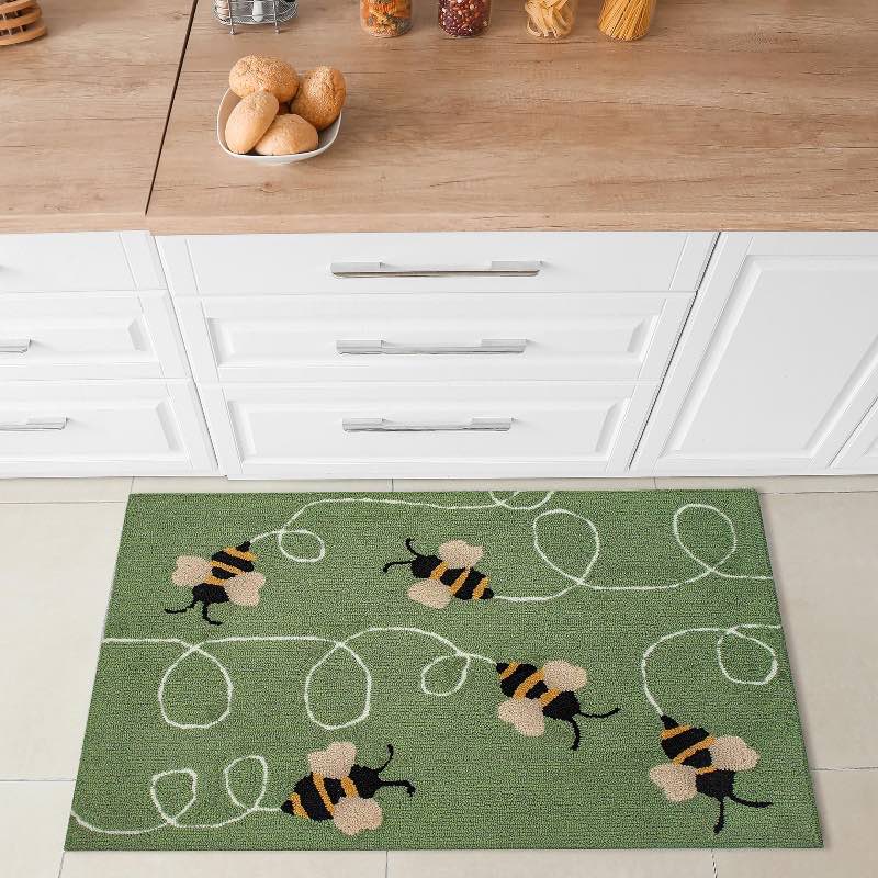 Busy Bees Indoor/Outdoor Rug