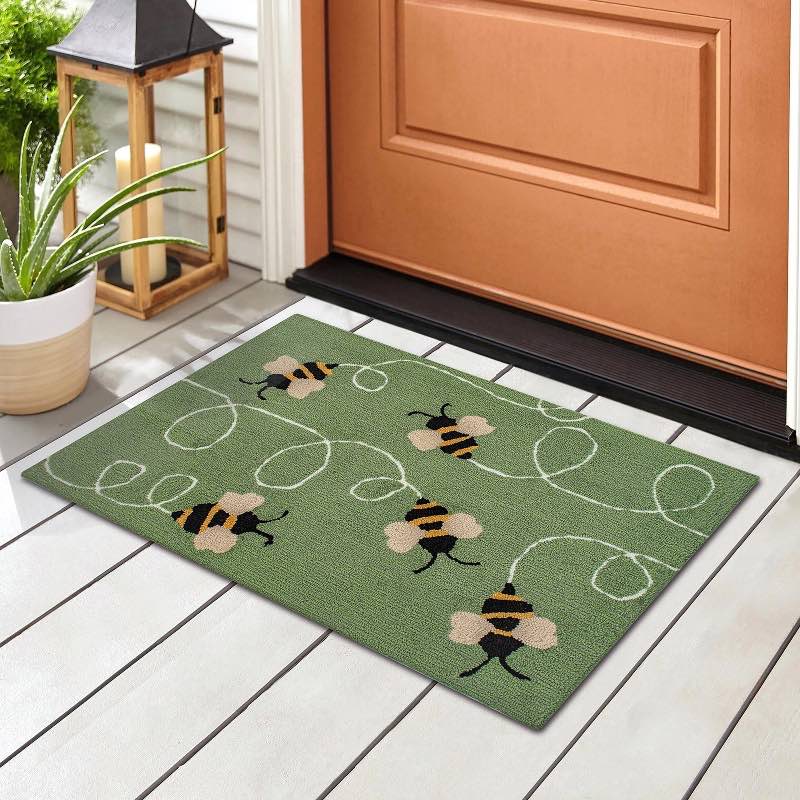 Busy Bees Indoor/Outdoor Rug