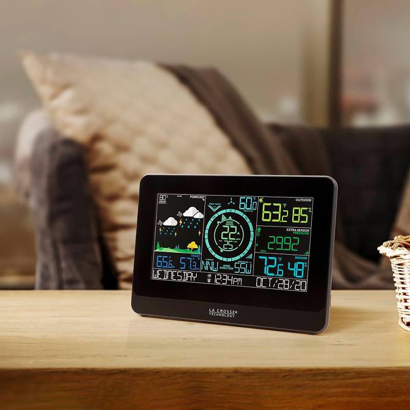 All-in-One Wireless Wifi Weather Station with Wind Monitoring