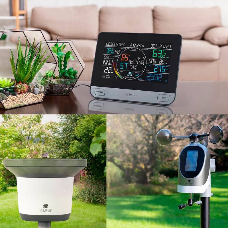 Comprehensive Wireless WiFi Weather Station with Display Options