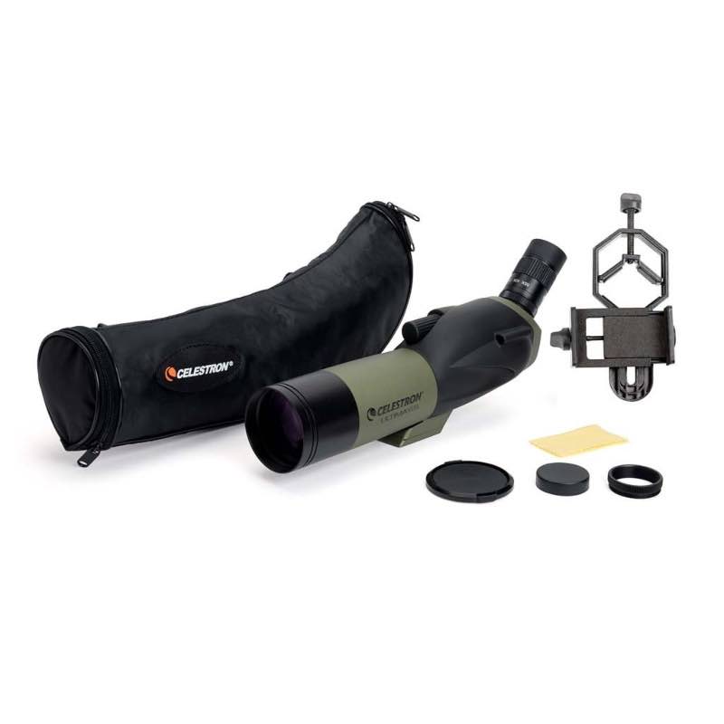 Zoom Spotting Scope with Smartphone Adapter