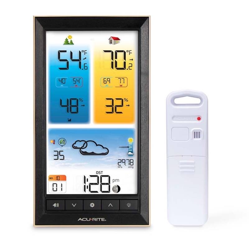 Digital Color Weather Station with Moon Phase