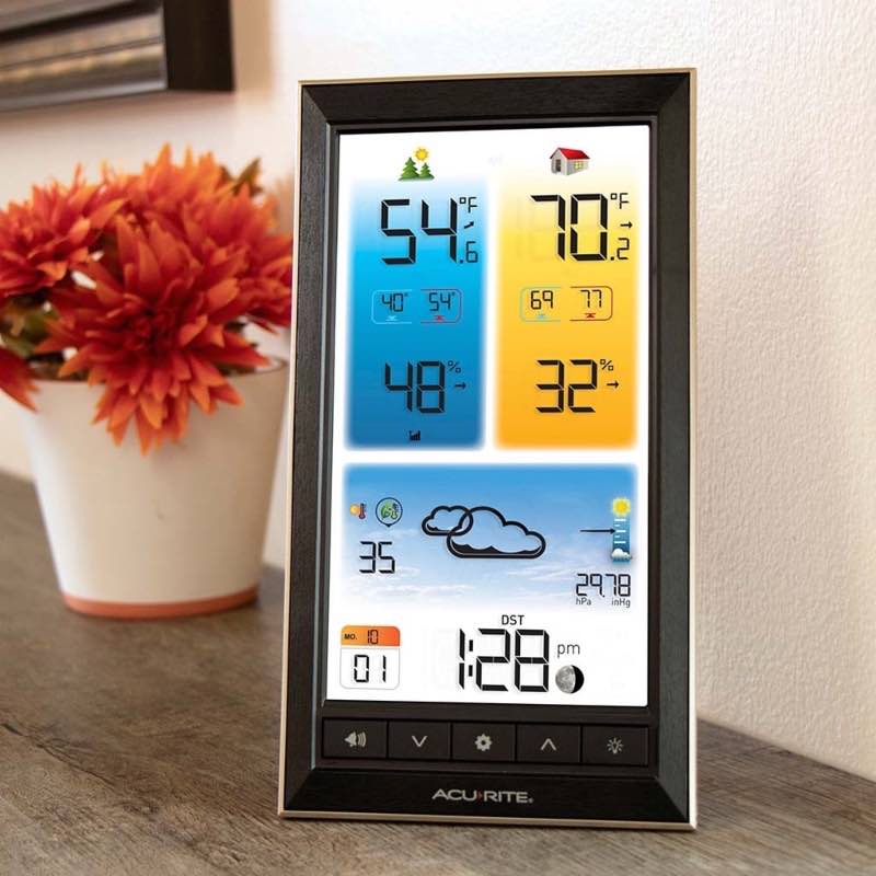 Digital Color Weather Station with Moon Phase