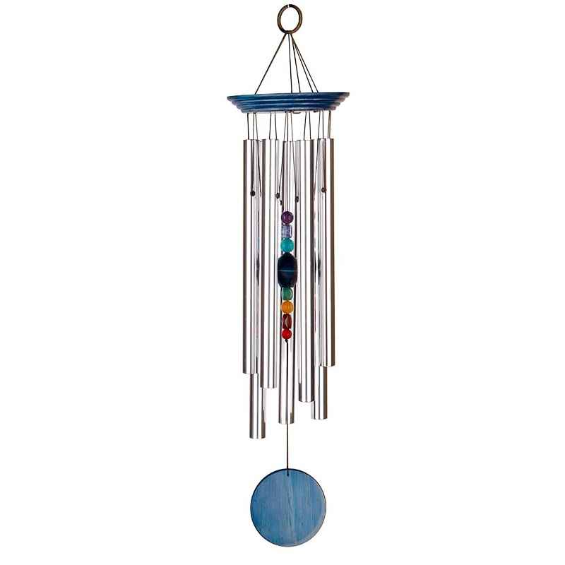 Chakra Stones Aluminum Wind Chime