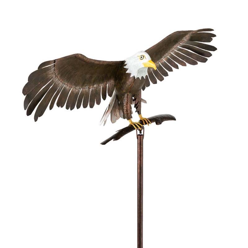 Bald Eagle Metal Wind Spinner