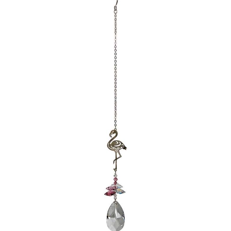 Flamingo Crystal Suncatcher