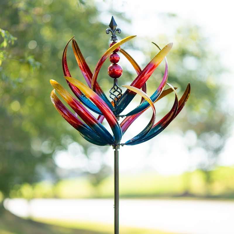 Vertical Feather Double Wind Spinner