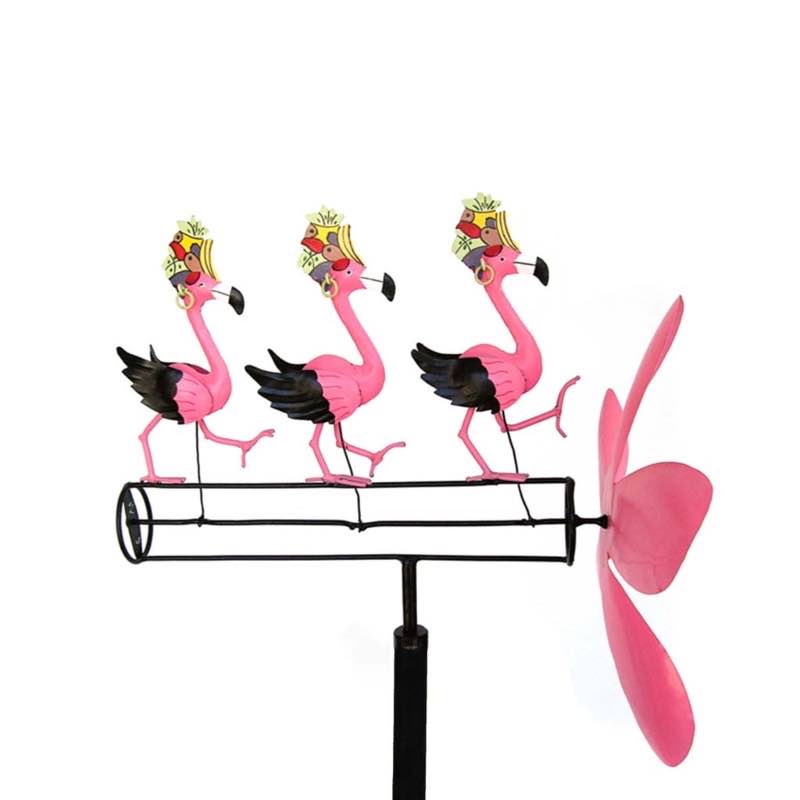 Dancing Flamingo Whirligig Spinner