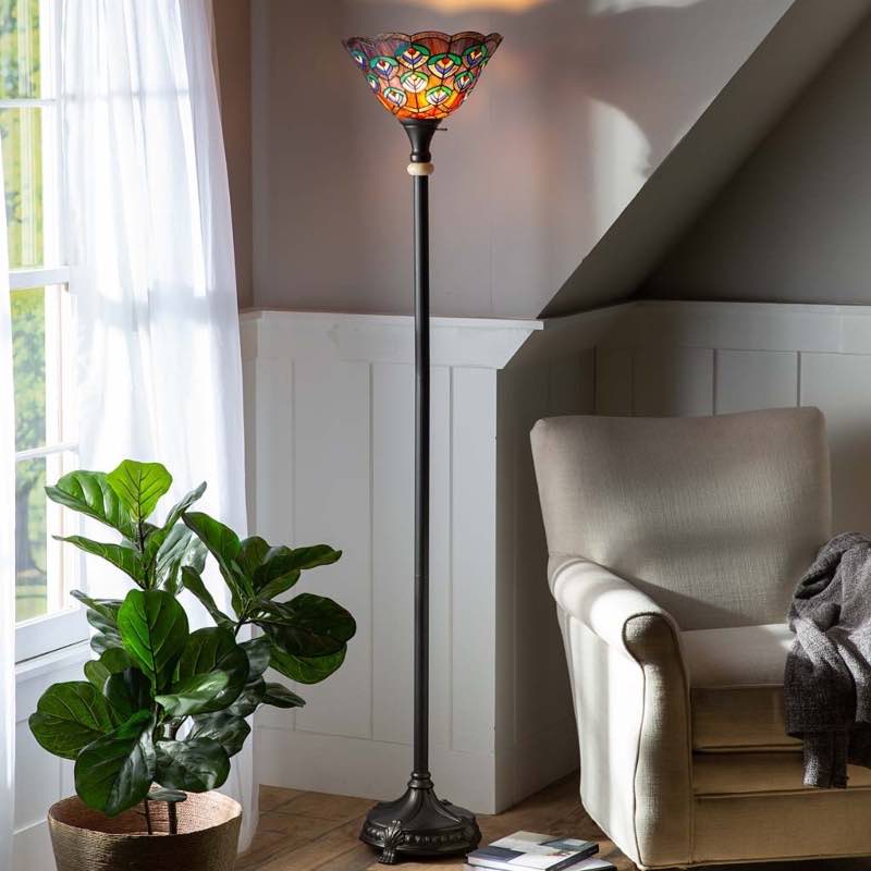 PEACOCK FLOOR LAMP