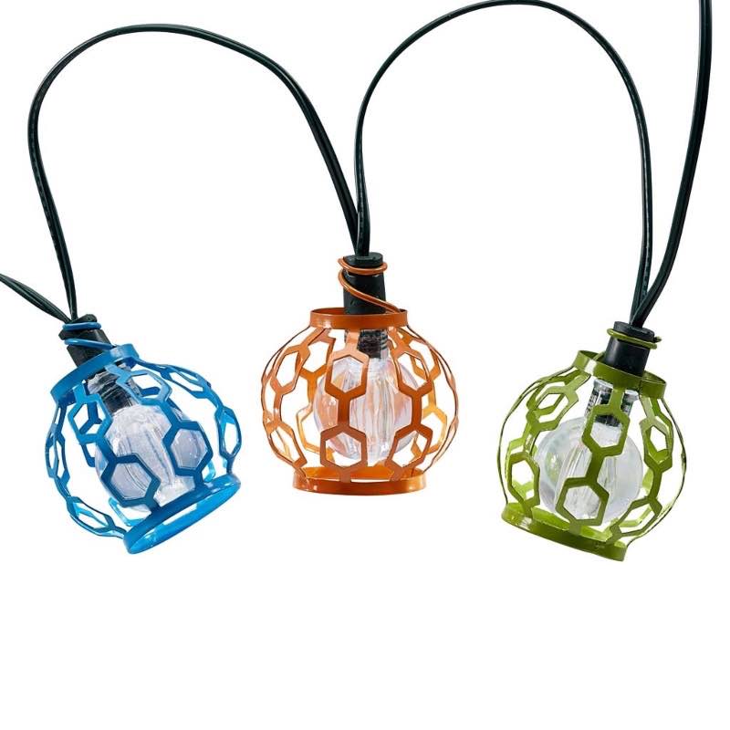 Gala Colorful Lantern Solar String Lights