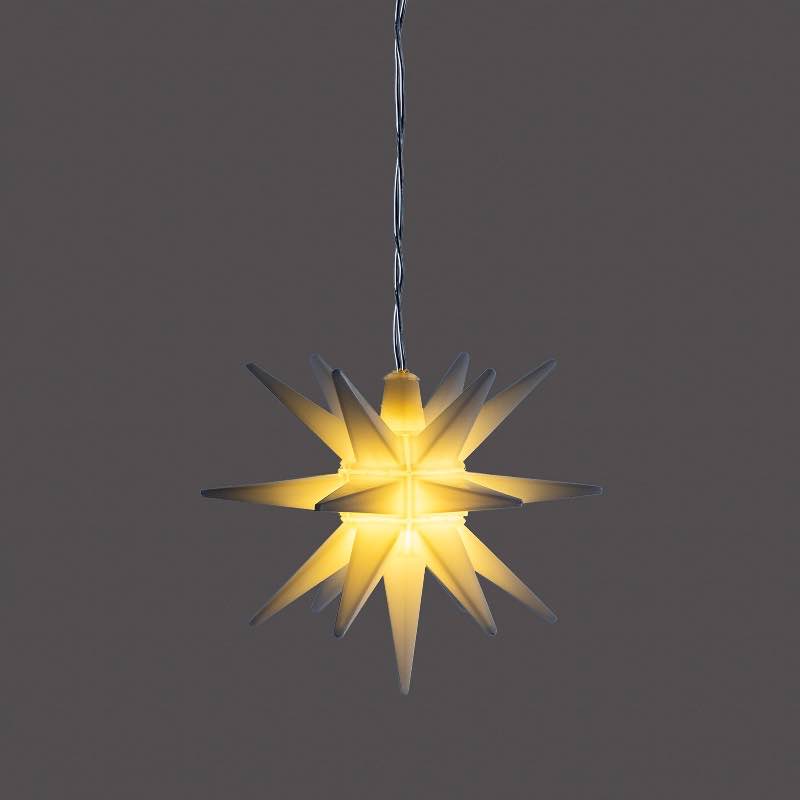 Small Moravian Star Hanging LED Light