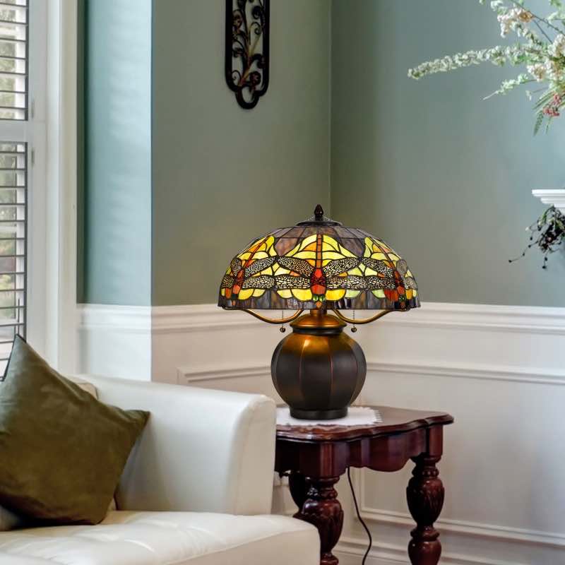 McKensie Tiffany Dragonfly Lamp