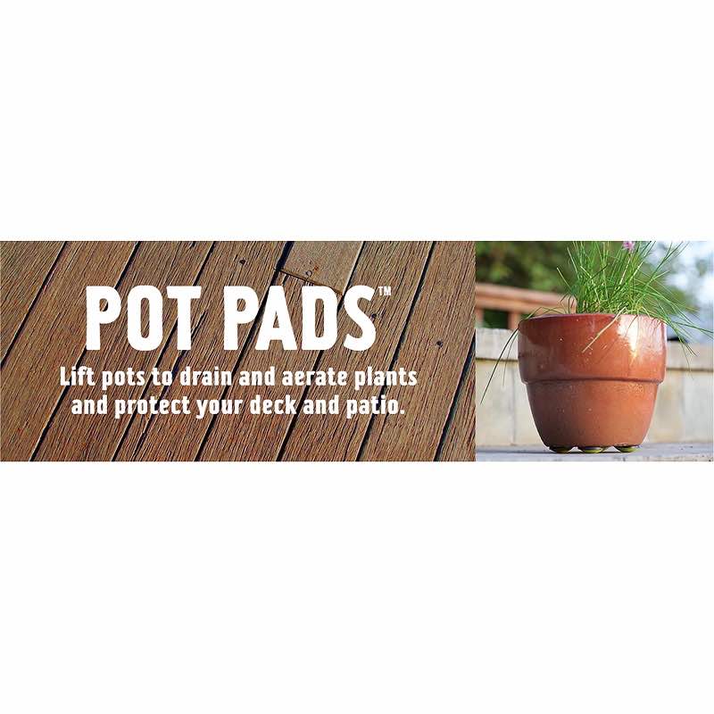 Pot Pads for under Potted Plants - Cocoa