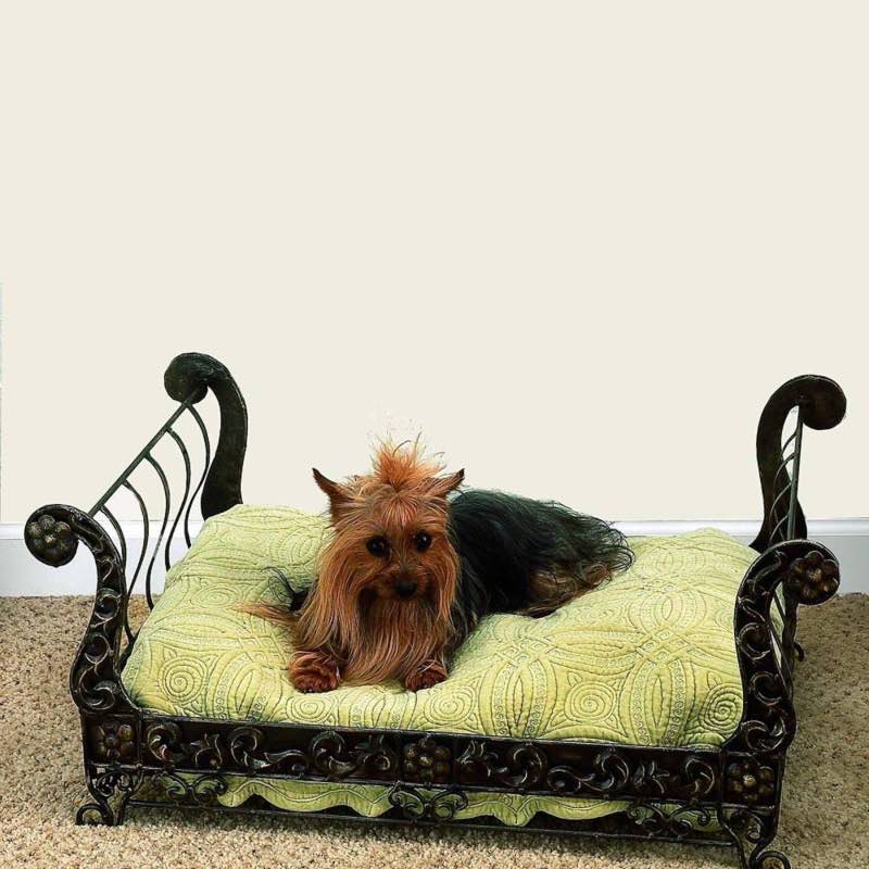 Iron Pet Sleigh Bed