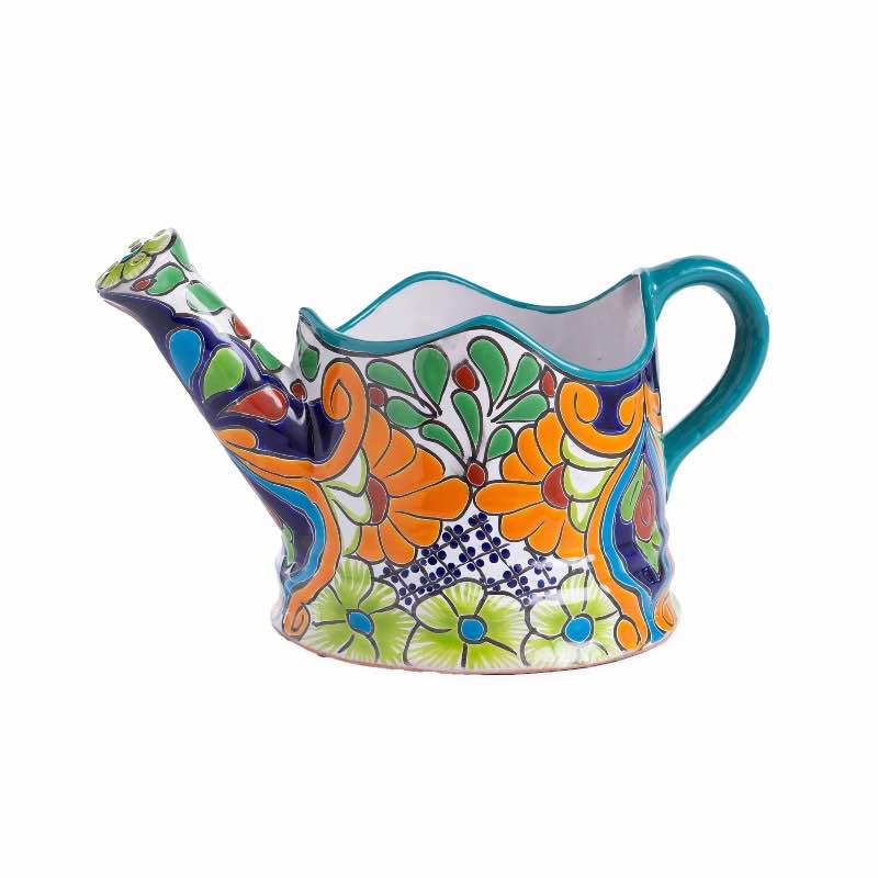 Talavera Watering Can Planter