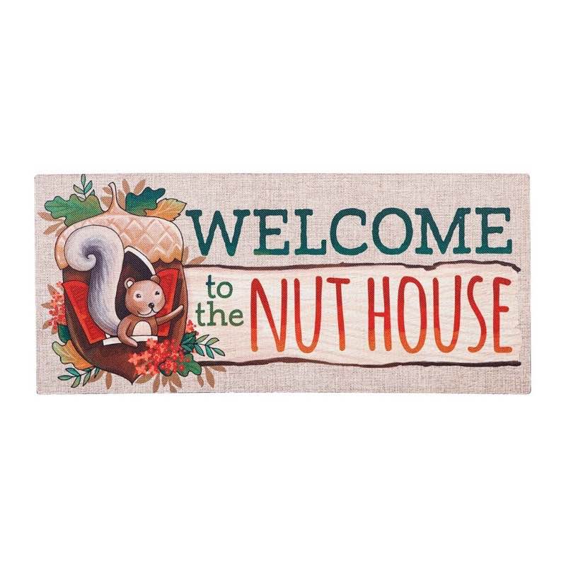 Welcome to the Nut House Sassafras Switch Mat