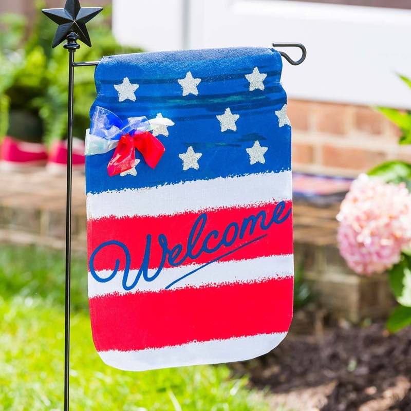 Star Garden Flag Stand