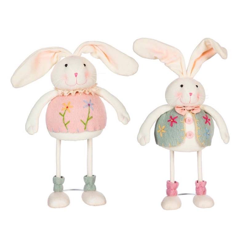 Bobbling Bunnies, Set of 2