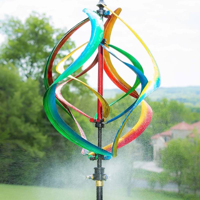 Misting Helix Wind Spinner